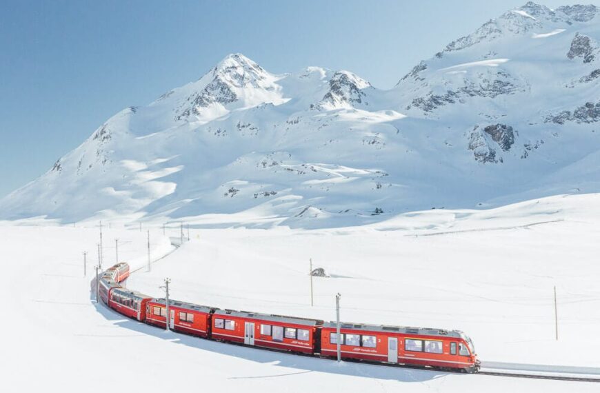 Trem com vista: As rotas europeias que oferecem as paisagens mais deslumbrantes