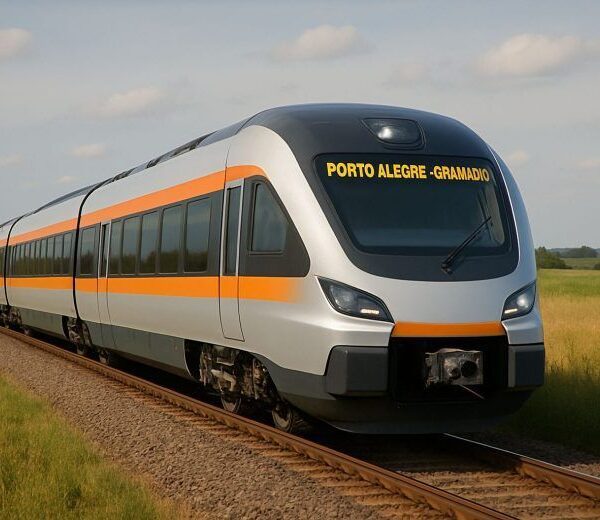 Novo trem entre o Aeroporto de Porto Alegre e Gramado