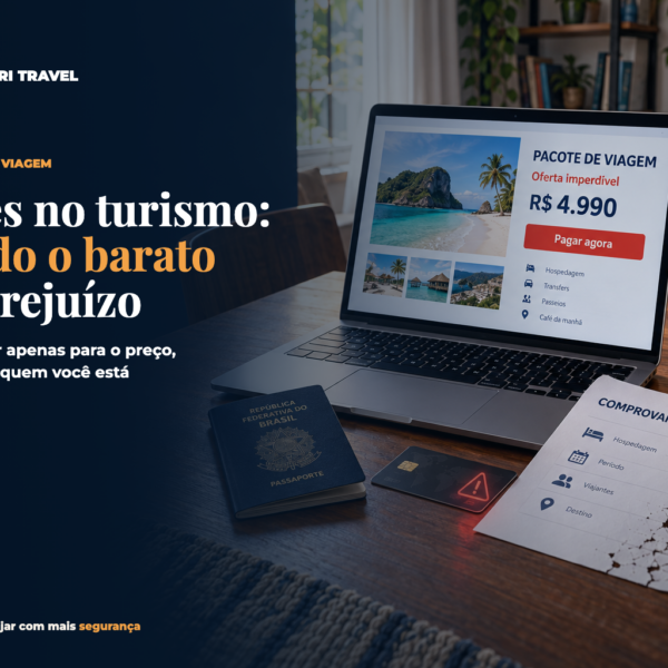 Golpes no turismo: preço baixo pode transformar a viagem dos sonhos em um grande prejuízo